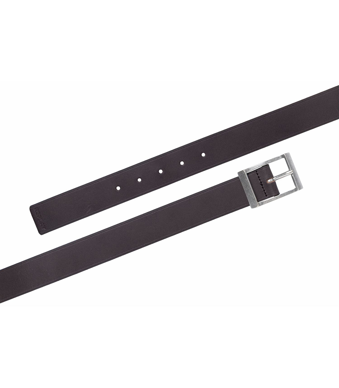 バッファローレザーベルト 詳細画像 ブラックブラウン 2